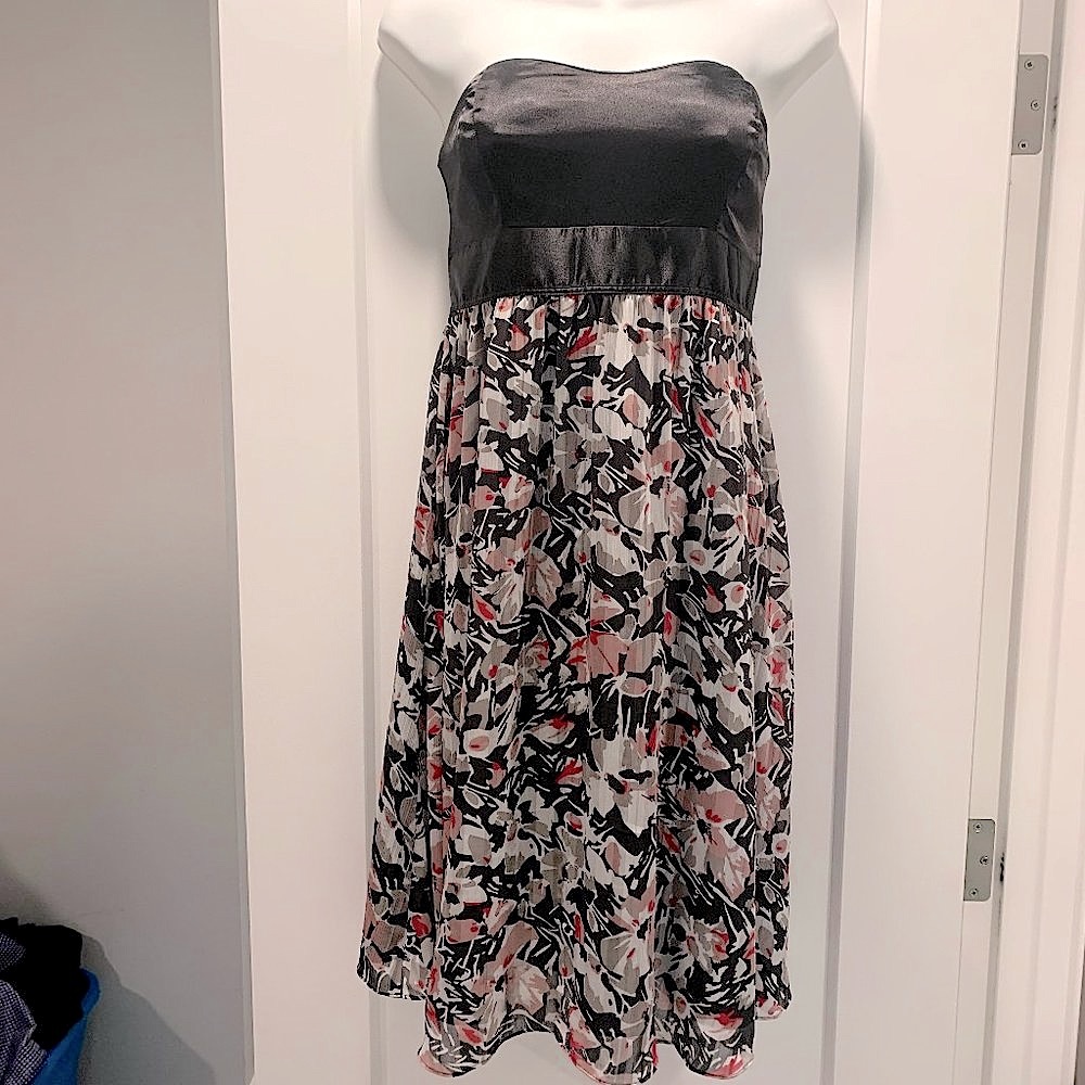 RW&CO. Dress Abstract Flower Pattern Sz 8